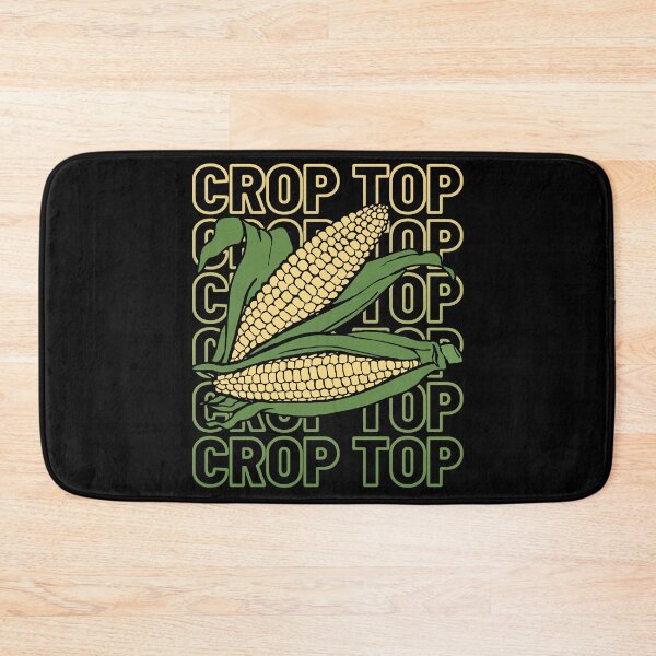 Item preview, this is my crop top corn pun black designed and sold by Chaos-Touch.