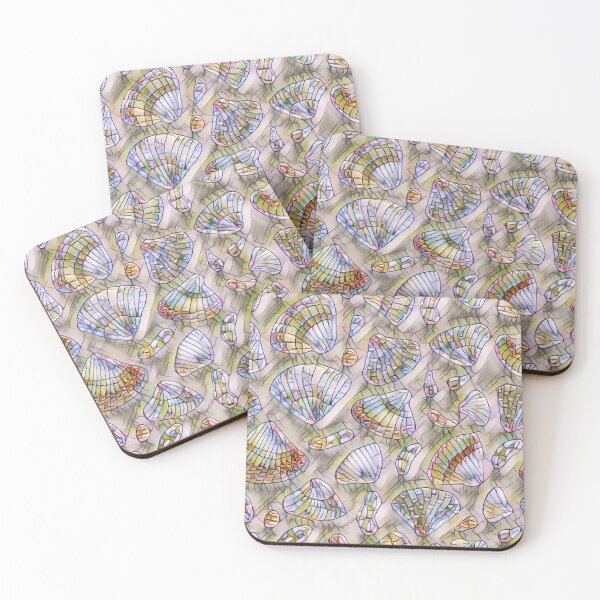 Item preview, Seashell Pattern Design, Shell Pattern Design designed and sold by antevasinart.