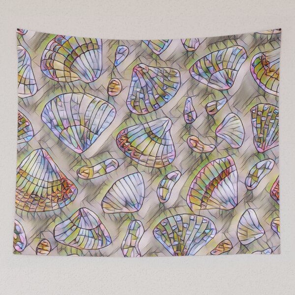 Item preview, Seashell Pattern Design, Shell Pattern Design designed and sold by antevasinart.