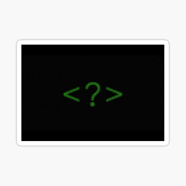Item preview, riddler symbol (<?>)  designed and sold by RJ bro.