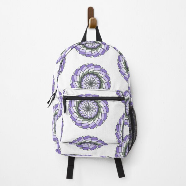 Item preview, Soft Lavender Spiral Mandala designed and sold by RedVioletShirts.