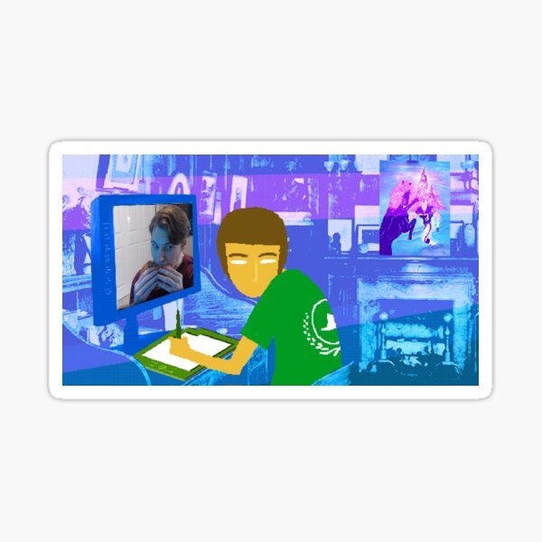 Hussies date with Jerma Sticker