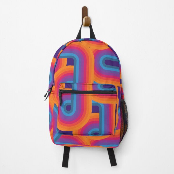 Item preview, Purple Gradient Retro Stripes designed and sold by zeljkica.