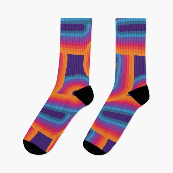 Item preview, Purple Gradient Retro Stripes designed and sold by zeljkica.