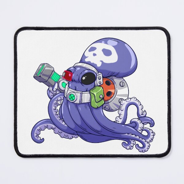 Item preview, Alien Octopus with Jetpack designed and sold by WaifuArtDHV.