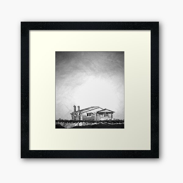 Item preview, House in oil designed and sold by Alleycatsgarden.