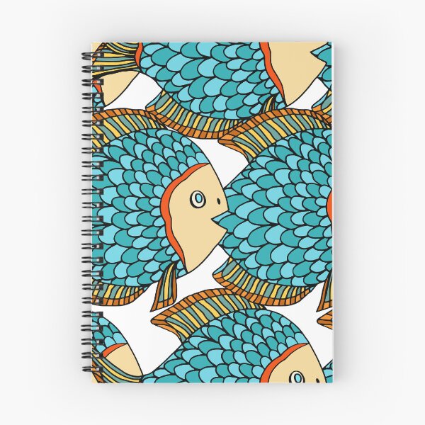Item preview, Colorful Scale Fish Pattern Design designed and sold by antevasinart.
