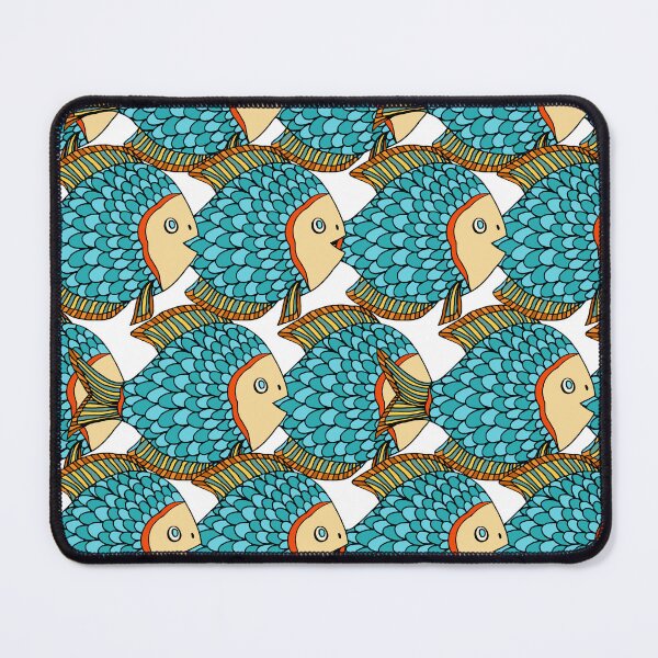 Item preview, Colorful Scale Fish Pattern Design designed and sold by antevasinart.
