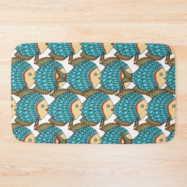 Item preview, Colorful Scale Fish Pattern Design designed and sold by antevasinart.