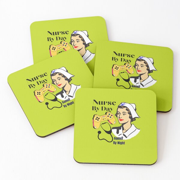 Item preview,  Nurse By  day Gamer By Night designed and sold by H-ALPHA.