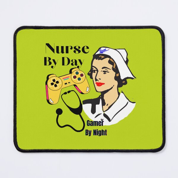 Item preview, Nurse By day Gamer By Night designed and sold by H-ALPHA.