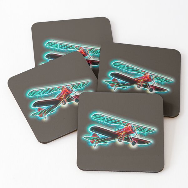 Item preview, Neon Biplane Modern Different Design Bright and Vivid Lights designed and sold by acceleratorhams.