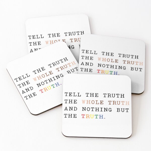 Item preview, Tell the Whole Truth designed and sold by MoniqueNelson.