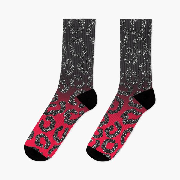 Item preview, Black to Red Ombre Leopard designed and sold by FGCART.