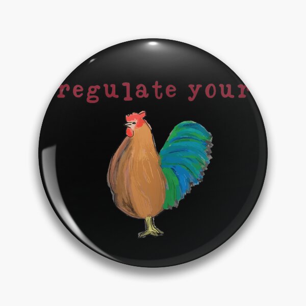 Item preview, Womens Regulate Your Cock Feminist Women's Rights Chicken  designed and sold by BaldricShop.