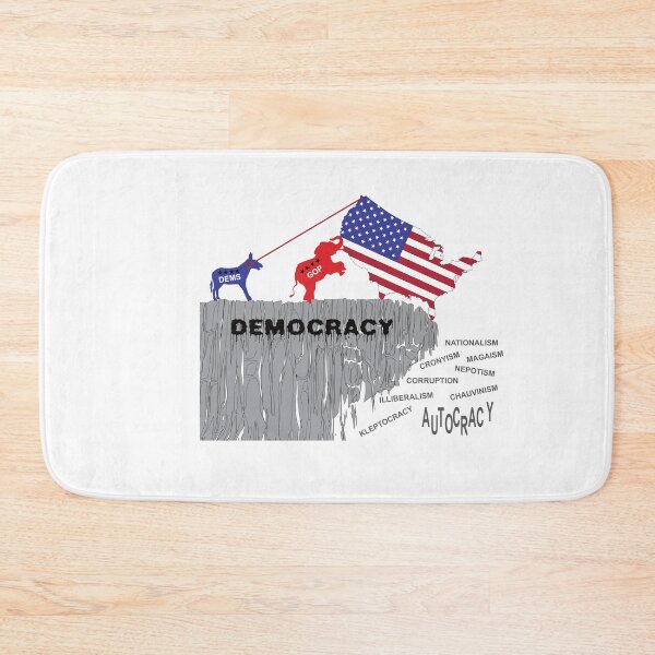 Item preview, Crumbling Democracy designed and sold by Politics-Corner.