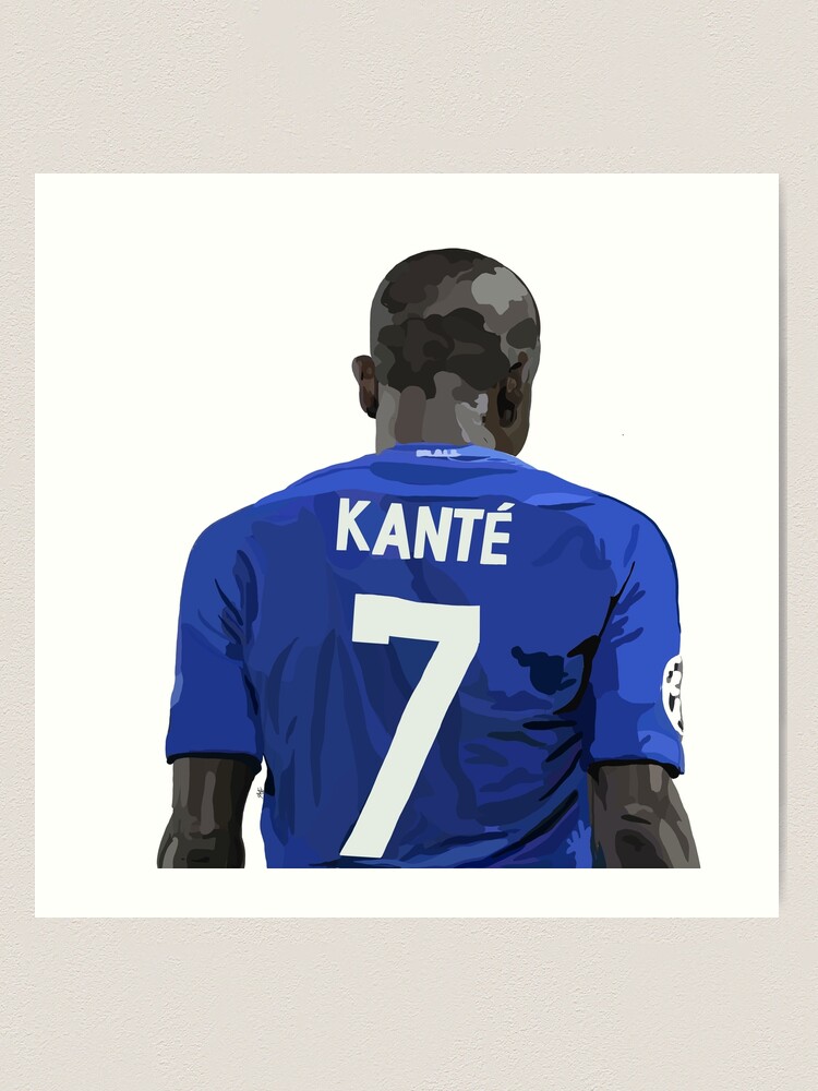 N'golo Kante, Chelsea Fc Original art work. Spray 2024 paint on card. Custom option available