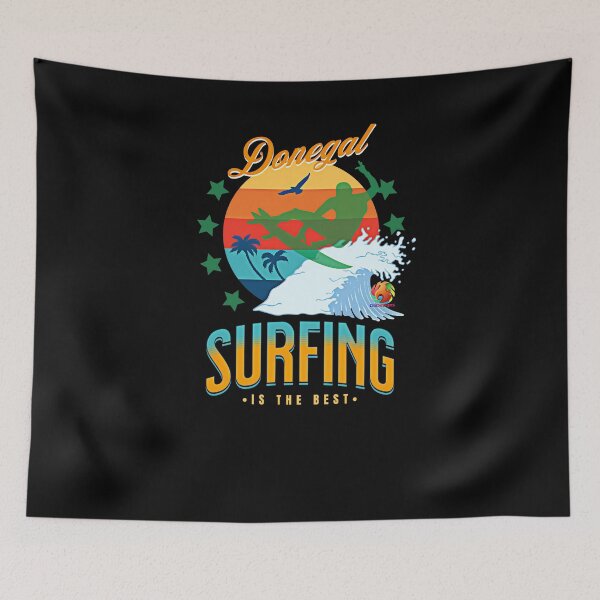 Item preview, Donegal Surfing Is The Best designed and sold by OliDesigns.