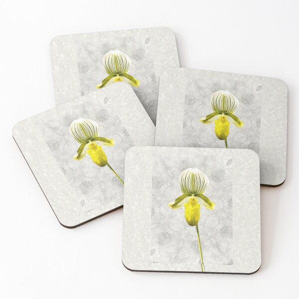 Item preview, Yellow Lady - Sweet Orchid Flower Art  designed and sold by Sharon Cummings Art.