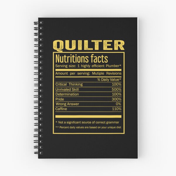 Item preview, Mens Womens quilter birthday Gifts Shirt,Cool quilter Funny Nutrition Facts Mens Womens Christmas Fathers Days Gift, quilter Nutrition Facts designed and sold by xlnv.