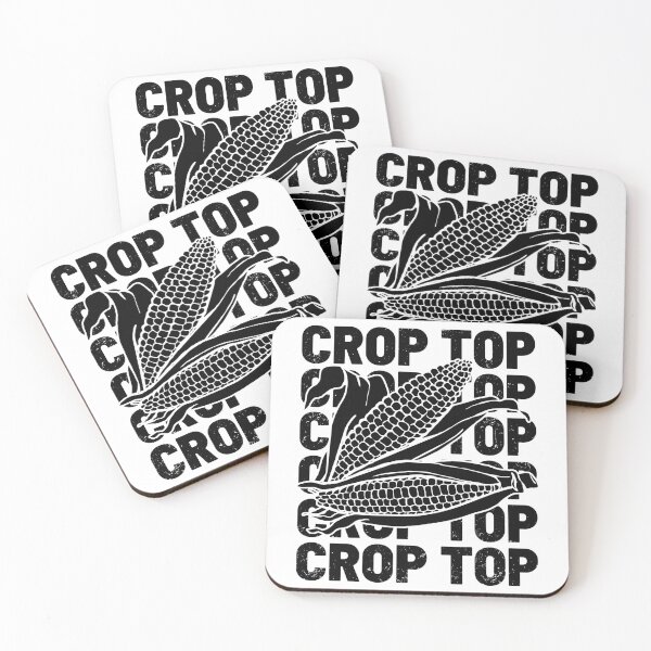 Item preview, this is my crop top pun white designed and sold by Chaos-Touch.