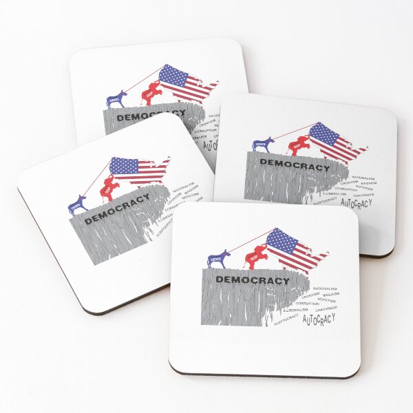 Item preview, Crumbling Democracy designed and sold by Politics-Corner.