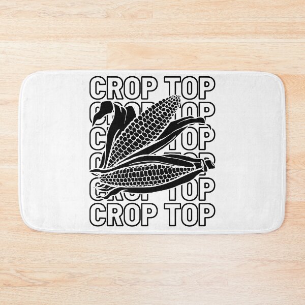 Item preview, this is my crop top  corn pun white designed and sold by Chaos-Touch.