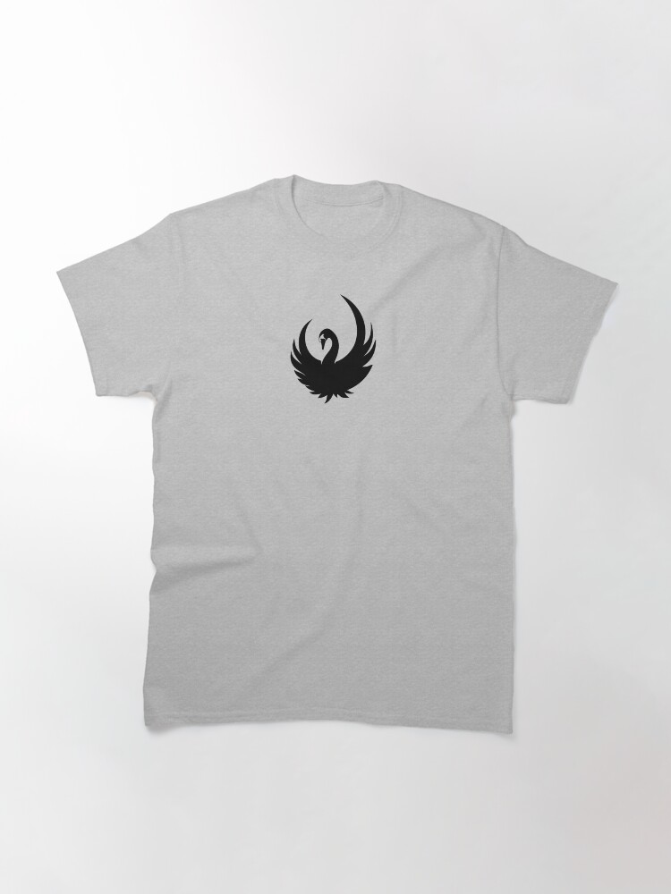 Thumbnail 3 of 7, Classic T-Shirt, Black Swan designed and sold by ANGELSONLY.