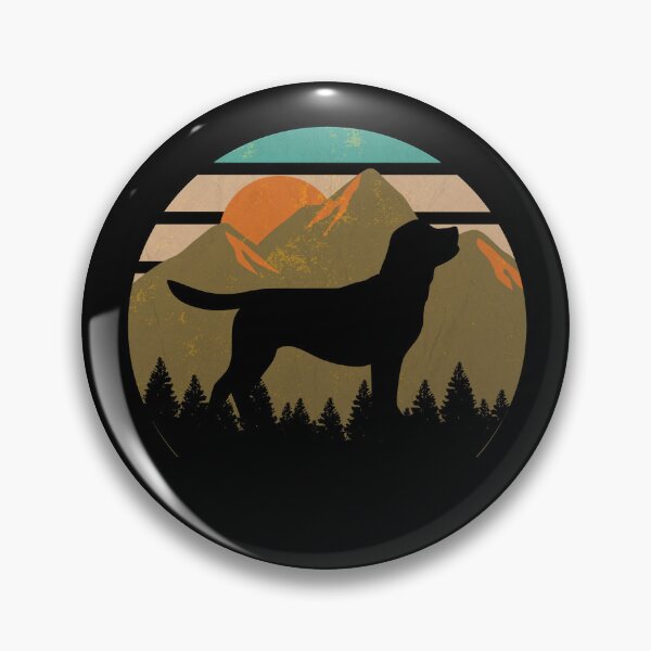 Item preview, Vintage Sun Mountains Wilderness Labrador Dog Gift  designed and sold by Guarddogdrive.