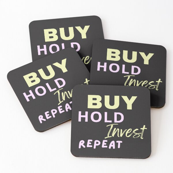 Item preview, BUY HOLD INVEST REPEAT x2 designed and sold by NFTDesignsBLV.