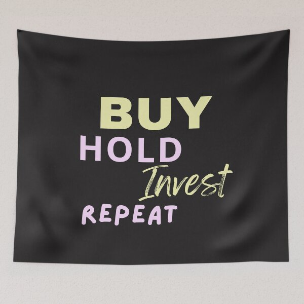 Item preview, BUY HOLD INVEST REPEAT x2 designed and sold by NFTDesignsBLV.