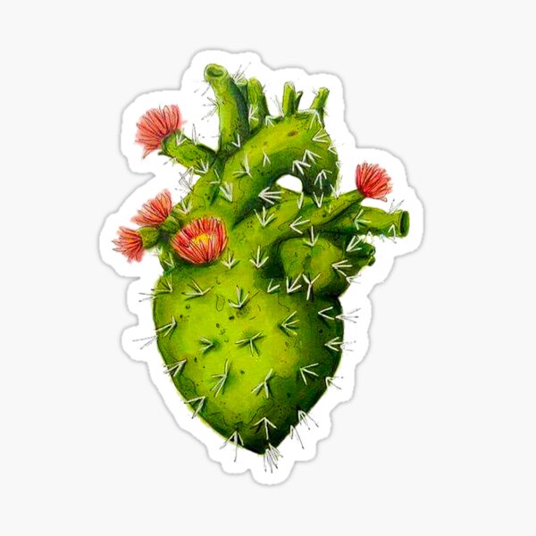 Item preview, Nopal Heart designed and sold by Alicia  Muñoz.