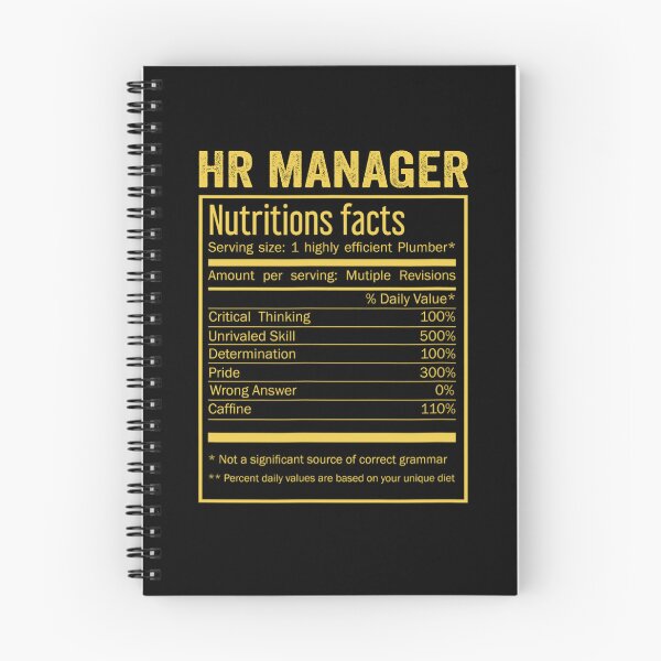 Item preview, Mens Womens HR manager birthday Gifts Shirt,Cool HR manager Funny Nutrition Facts Mens Womens Christmas Fathers Days Gift, HR manager Nutrition Facts designed and sold by xlnv.