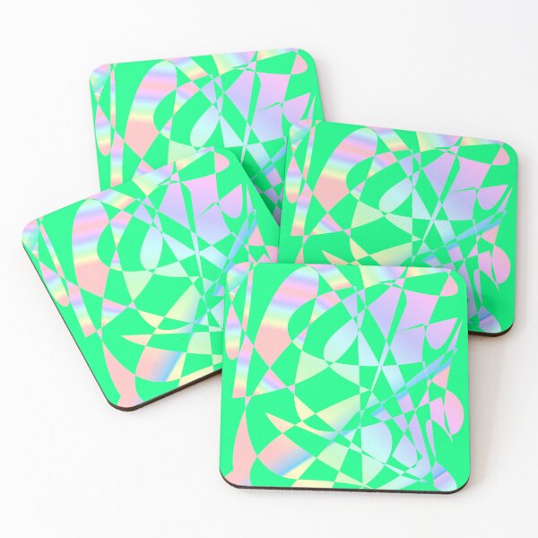 Item preview, Pastille color Abstract painting designed and sold by CryptoEnths.