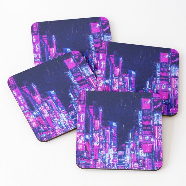 Item preview, Cyberpunk Tokyo Shinjuku Kabukicho At Night, Sleepless Town Kabukicho Cyberpunk, Futuristic Tokyo Cyberpunk City Oil Painting, Cyberpunk Tokyo A Neon Wonderland designed and sold by Trendymotion.
