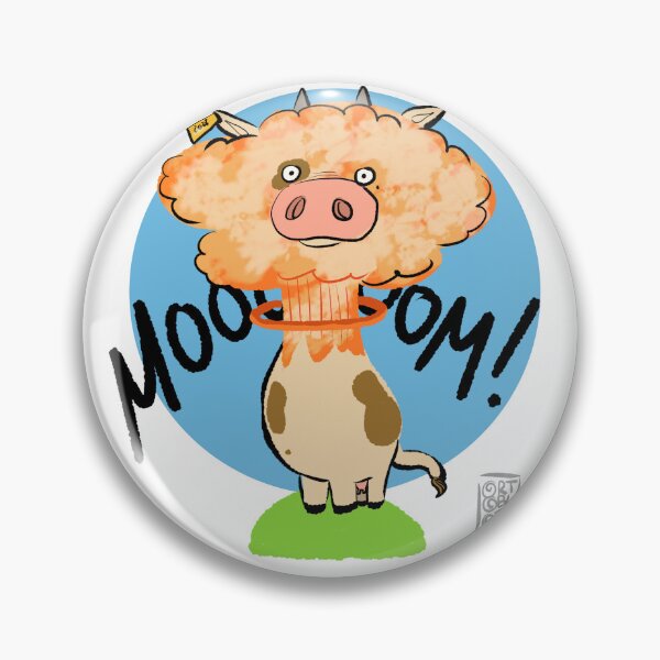 Item preview, atomic cow designed and sold by ortoblotti.