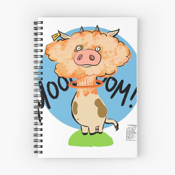 Item preview, atomic cow designed and sold by ortoblotti.