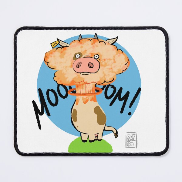 Item preview, atomic cow designed and sold by ortoblotti.
