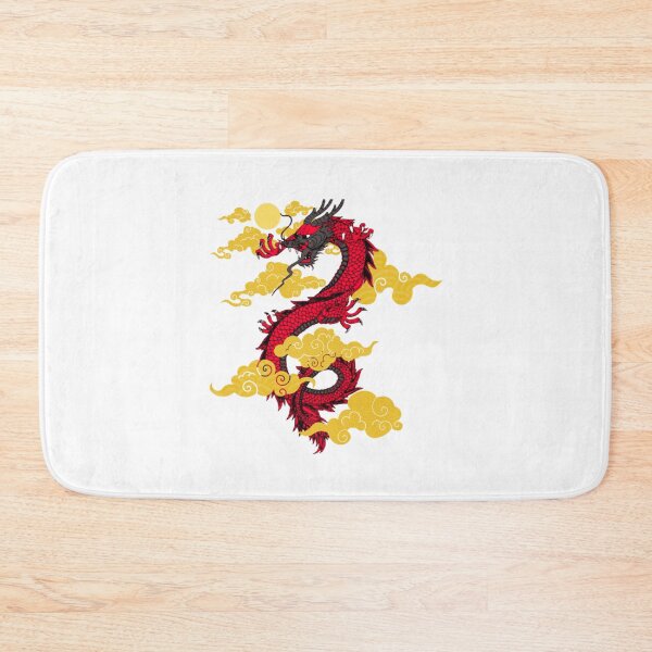 Item preview, Red Dragon and golden sky designed and sold by hedoniism-shop.