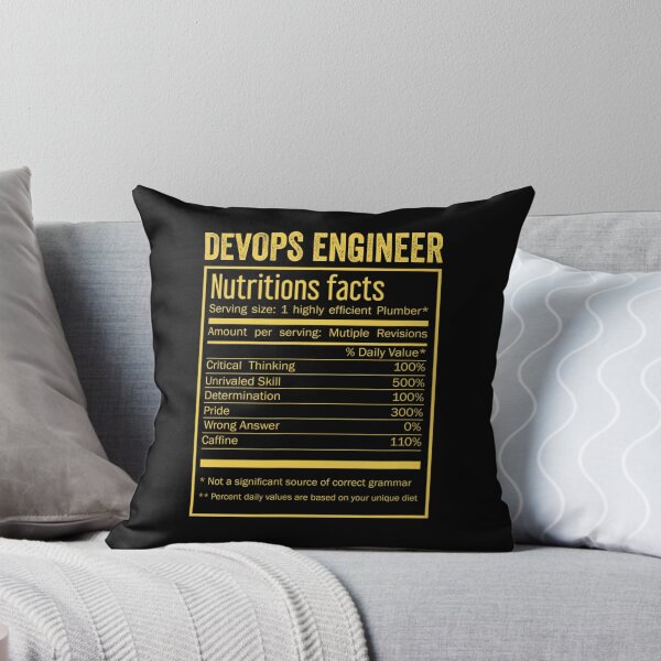 Item preview, Mens Womens Devops engineer birthday Gifts Shirt,Cool Devops engineer Funny Nutrition Facts Mens Womens Christmas Fathers Days Gift, Devops engineer Nutrition Facts designed and sold by xlnv.