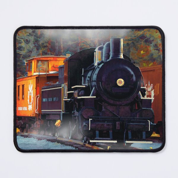 Item preview, The Rail Yard - Steam Train designed and sold by NaturePrints.