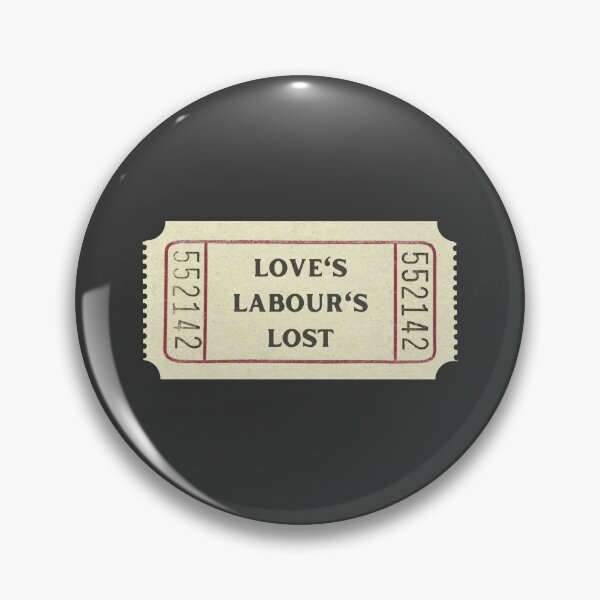 Item preview, Love's Labour's Lost William Shakespeare Theatre Ticket designed and sold by violet-hope.