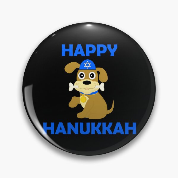 Item preview, Happy Hanukkah | Cute Jewish Dog Celebrating Hanukkah designed and sold by SomeDesignThing.