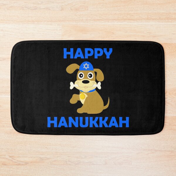 Item preview, Happy Hanukkah | Cute Jewish Dog Celebrating Hanukkah designed and sold by SomeDesignThing.