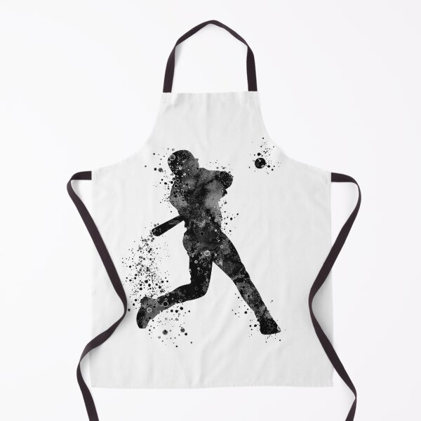Item preview, Boy Baseball Batter Black and White designed and sold by LotusGifts.