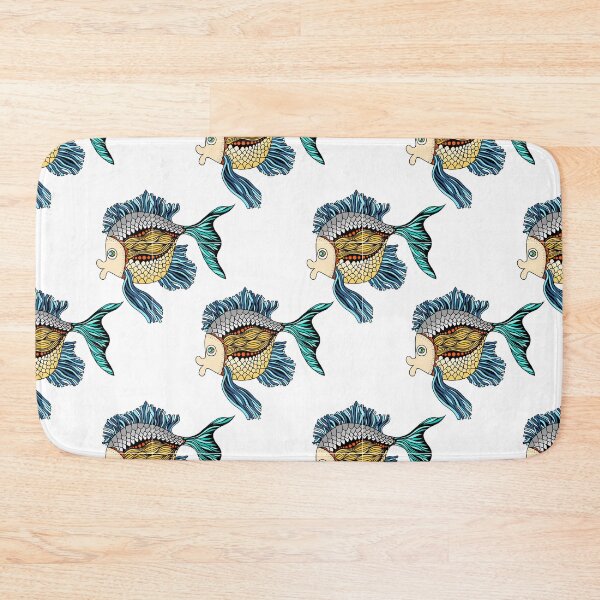 Item preview, Colorful Scale Fish Pattern Design designed and sold by antevasinart.