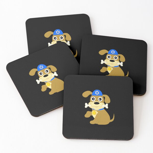 Item preview, Cute Jewish Dog with a little Yarmulke designed and sold by SomeDesignThing.