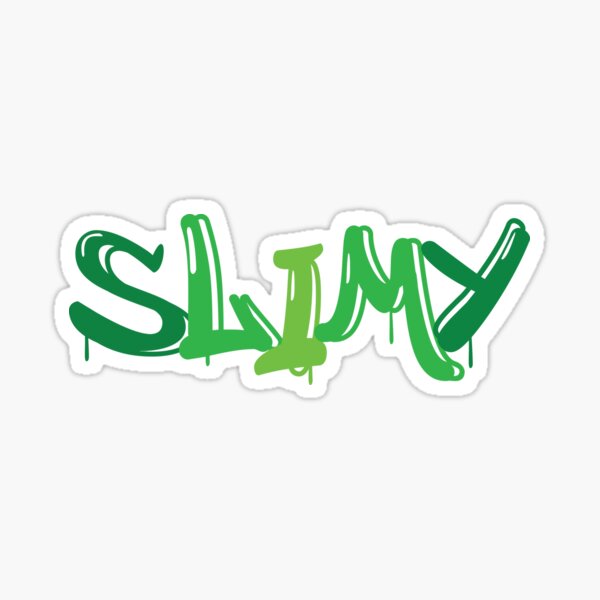 slimy-word-with-cool-graffiti-letters-sticker-for-sale-by