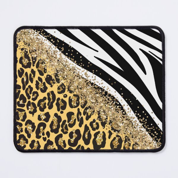 Item preview, Leopard and zebra pattern with gold designed and sold by FGCART.