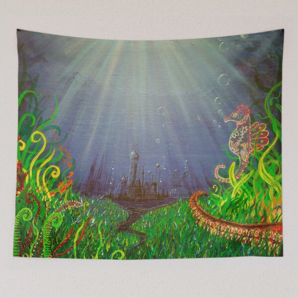 Item preview, Seahorse of the Atlantis designed and sold by lifeloverarts.